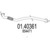 MTS 01.40361 Exhaust Pipe